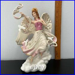 Lenox Heaven's Messenger of Peace 2011 Angel Sculpture Figurine 13 MIB with COA