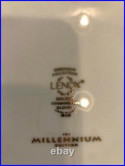 Lenox Holiday-Dimensions Porcelain China with 24k gold trim. Service for 6