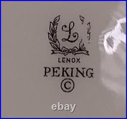 Lenox Peking 10 3/8 Dinner Plate Gold Trim (set 5)