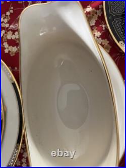 Lenox Presidential Collection China Lot 42 Pieces Blue Gold USA Made