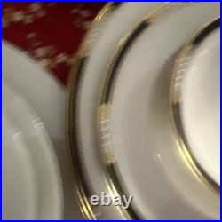 Lenox Presidential Collection China Lot 42 Pieces Blue Gold USA Made