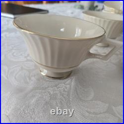 Lenox Temple Collection Citation Gold Porcelain Dinner Set Plates Bowls Cups