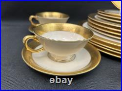 Lenox Westchester Gold Encrusted(Set Of 4)5 Piece Place SettingsUSA20 Pieces