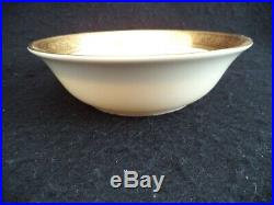 Lenox porcelain china Westchester wide gold trim 8 fruit sauce bowls Presidentia