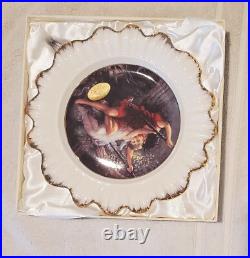 Limoges Plate Gold Antique 8 Inch
