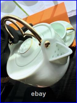 Louis Vuitton Porcelain Tea/Coffee Set For 2, 5 Items Louis Vuitton Porcelain Tea/Coffee Set For 2, 5 Items