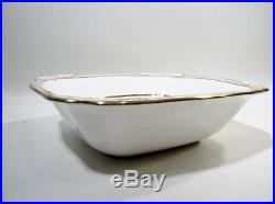 Luxe SPODE Bone China SHEFFIELD Square Serving Bowl R568