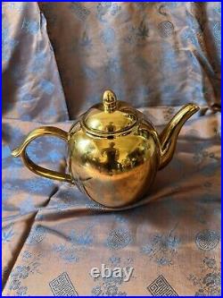 Luxehabitat Gold Plated Teapot Made In China