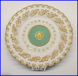 Meissen Gold Embossed Plate