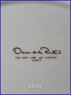 Mikasa Oscar de la Renta JADE FLORENTINE China Set Gravy Boat Sugar Creamer