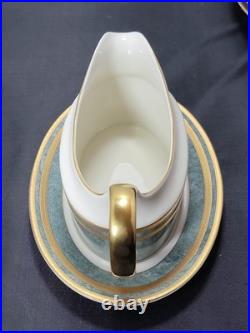 Mikasa Oscar de la Renta JADE FLORENTINE China Set Gravy Boat Sugar Creamer