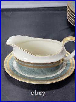 Mikasa Oscar de la Renta JADE FLORENTINE China Set Gravy Boat Sugar Creamer