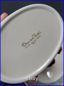 Mikasa Oscar de la Renta JADE FLORENTINE China Set Gravy Boat Sugar Creamer