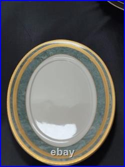 Mikasa Oscar de la Renta JADE FLORENTINE China Set Gravy Boat Sugar Creamer