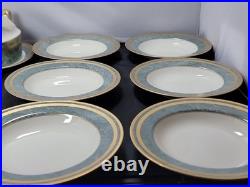 Mikasa Oscar de la Renta JADE FLORENTINE China Set Gravy Boat Sugar Creamer