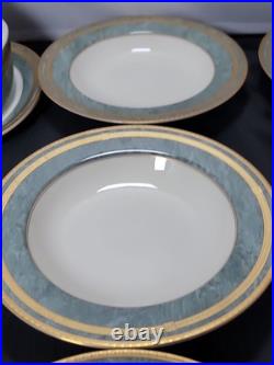Mikasa Oscar de la Renta JADE FLORENTINE China Set Gravy Boat Sugar Creamer