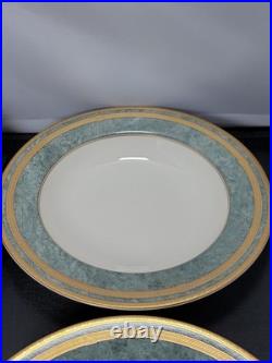 Mikasa Oscar de la Renta JADE FLORENTINE China Set Gravy Boat Sugar Creamer