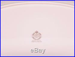Minton Shell Pink & Gold Swirl 17.75 XL Platter Bone China S613 VINTAGE-RETIRED
