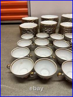 Mitterteich Bavaria Golden Lark Dinner Service 99 pieces