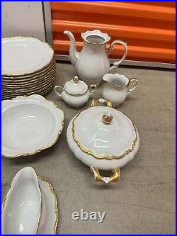 Mitterteich Bavaria Golden Lark Dinner Service 99 pieces