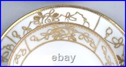 NIPPON Gold Encrusted LUNCHEON SET for (8) Plate, Cup, Saucer 24 Pcs NIPPON Gold Encrusted LUNCHEON SET for (8) Plate, Cup, Saucer 24 Pcs