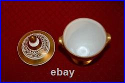 Napoleon Porcelain Gilted Gold Tea Set (5 Pieces including lids)
