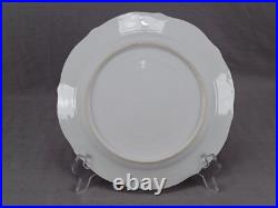 Nippon Hand Painted Raised & Beaded Gold Floral Scrollwork & Cranberry Plate C Nippon Hand Painted Raised & Beaded Gold Floral Scrollwork & Cranberry Plate C