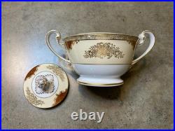 Noritake 4986 Goldrim China Dinnerware Set 89 Pieces Elegant Fine Porcelain Noritake 4986 Goldrim China Dinnerware Set 89 Pieces Elegant Fine Porcelain