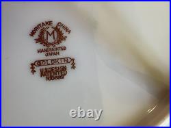 Noritake China Setting Covered Serving Dish Hand Painted Gold Trim 1920-1940
