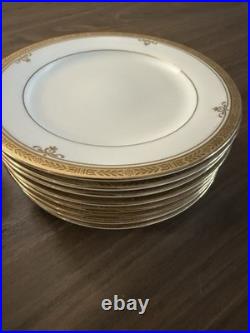 Noritake Contemporary Buckingham Gold 4346 Fine China Plate Cup Saucer Set