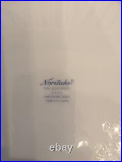 Noritake Fine Porcelain China Hampshire Gold 48 Piece Set