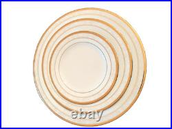 Noritake Fine Porcelain China Hampshire Gold 48 Piece Set