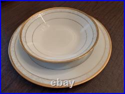 Noritake Fine Porcelain China Hampshire Gold 48 Piece Set