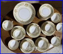 Noritake Gold/Green Vintage M China -early 1900's Noritake Gold/Green Vintage M China -early 1900's