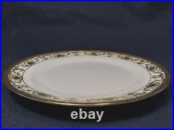 Noritake Gold Regalia White Fine China Accent Plates Luncheon Antique Set Of 6