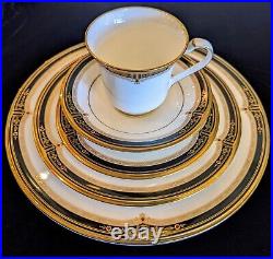 Noritake Gold&Sable Bone-China Service For 12