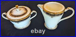 Noritake Gold&Sable Bone-China Service For 12