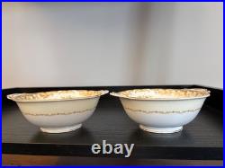 Noritake Morimura N154 China Dinnerware Set 63 Pc Pre-War 1930s Gold Rim Japan