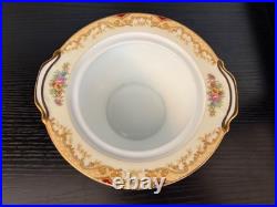 Noritake Morimura N154 China Dinnerware Set 63 Pc Pre-War 1930s Gold Rim Japan