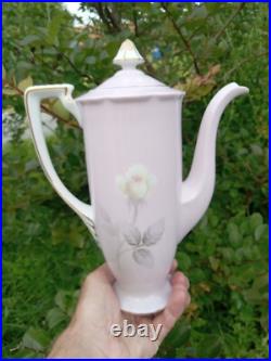 Noritake / NIPPON 9 piece CHOCOLATE SET Painted Roses Tea Pot Esquiste Noritake / NIPPON 9 piece CHOCOLATE SET Painted Roses Tea Pot Esquiste