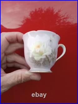 Noritake / NIPPON 9 piece CHOCOLATE SET Painted Roses Tea Pot Esquiste Noritake / NIPPON 9 piece CHOCOLATE SET Painted Roses Tea Pot Esquiste