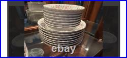 Noritake Pasadena China Set -Service for12+, Pink/White Roses, Gold Trim, Vintage Noritake Pasadena China Set -Service for12+, Pink/White Roses, Gold Trim, Vintage