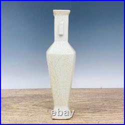 Official porcelain thin gold engraved poetry vase