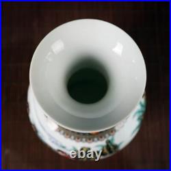 Old Chinese Porcelain Color Painted Twelve Golden Hairpins Pattern Vase Old Chinese Porcelain Color Painted Twelve Golden Hairpins Pattern Vase