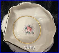 Osborne Vintage Handpainted candy/trinket dish with22 KT. Gold Porcelain China
