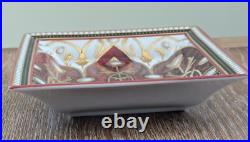 Patek Philippe Limoges Porcelain 2006 Plate Tray, Ornaments Moyen-ge, Red Gold