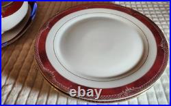 Pegasus China Set, Red And Gold, 50 Pc