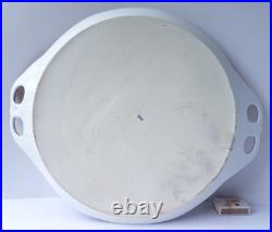 Porcelain Plate/ Tray/ Platter, Genre Scenes, Flowers, Gold, around 1900 K955