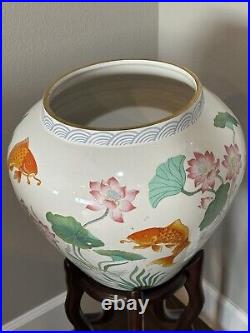 Porcelain Vase Vase Of The Golden Carp