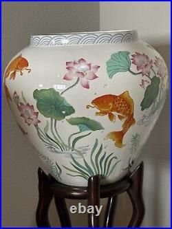 Porcelain Vase Vase Of The Golden Carp